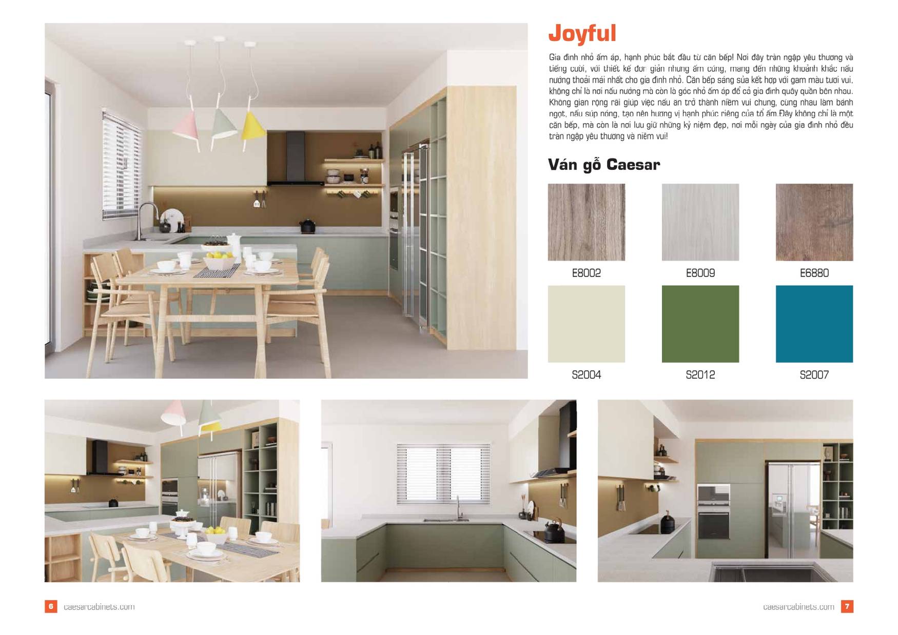 Tủ bếp CAESAR Bảng giá và Catalogue mới nhất 2025 /Page 3